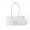 VITTORIA – Italian Leather Horsebit Shoulder Bag