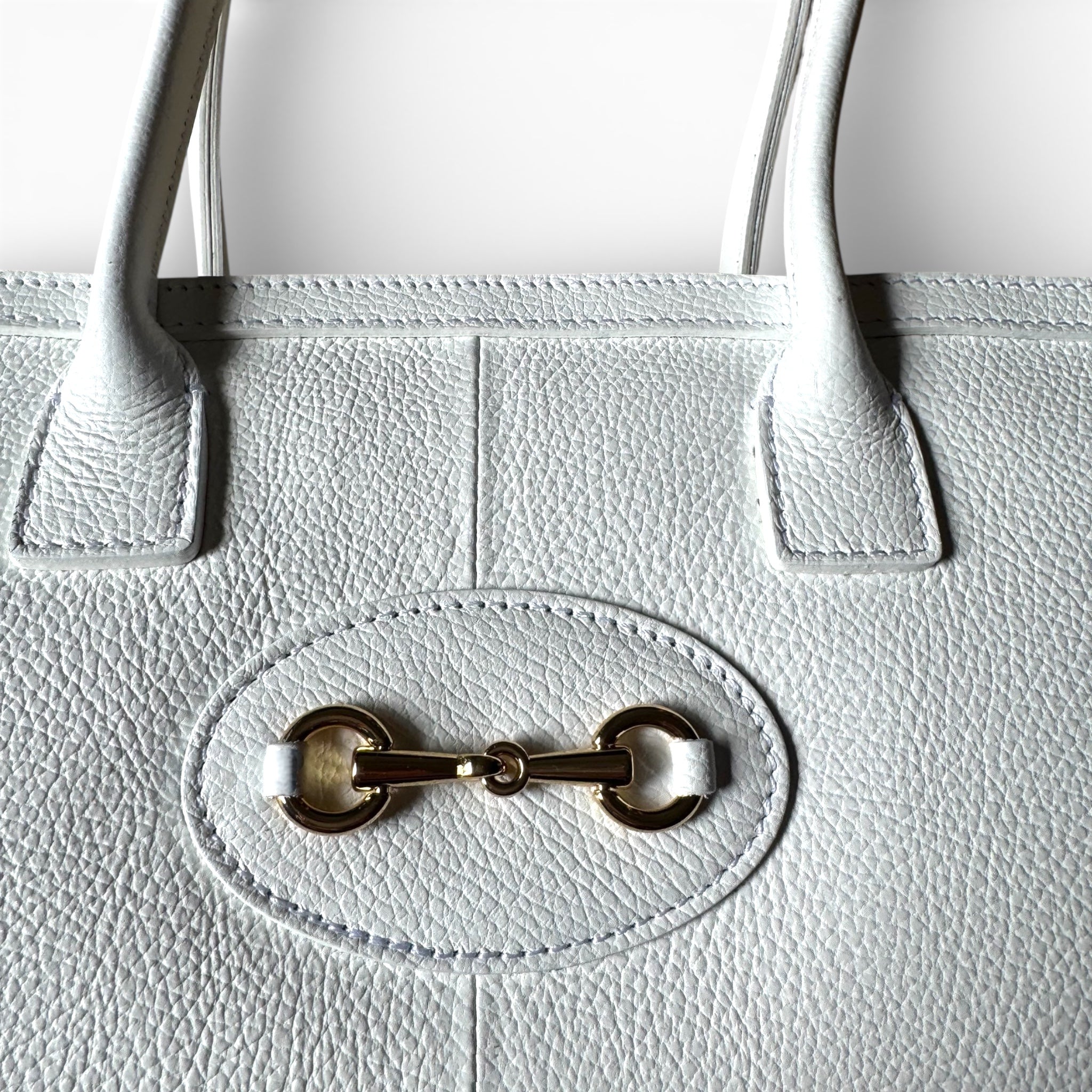 VITTORIA – Italian Leather Horsebit Shoulder Bag