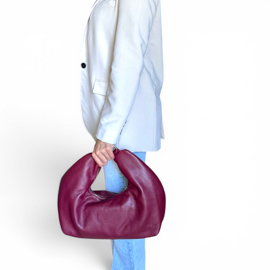 Fiorenza luxury leather handbag handmade in Italy