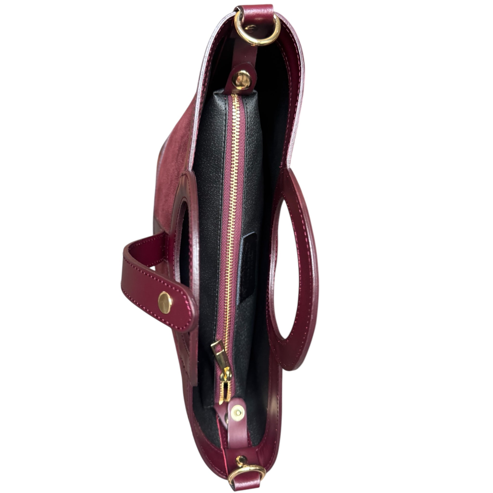 Siena – Italian Suede & Leather Top Handle Bag