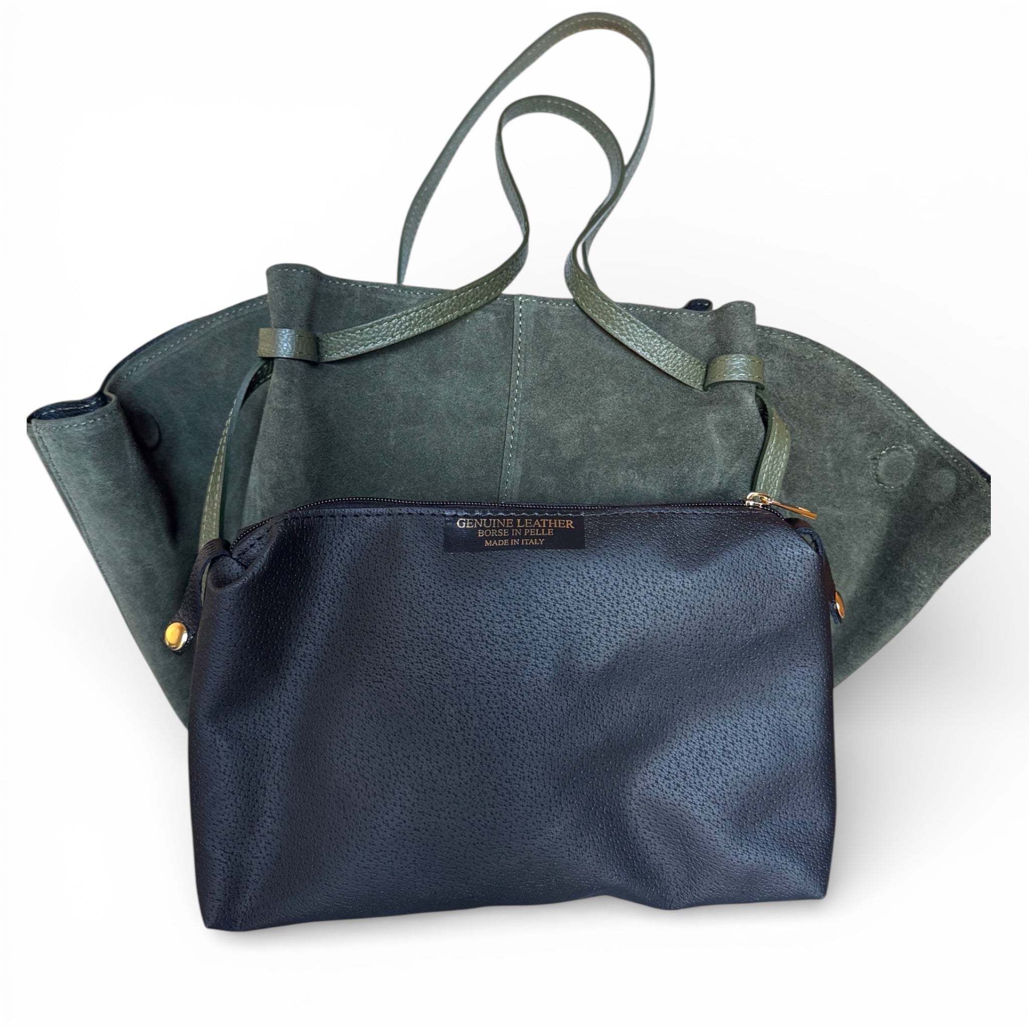 FORMA | Italian Suede Structured Tote Bag