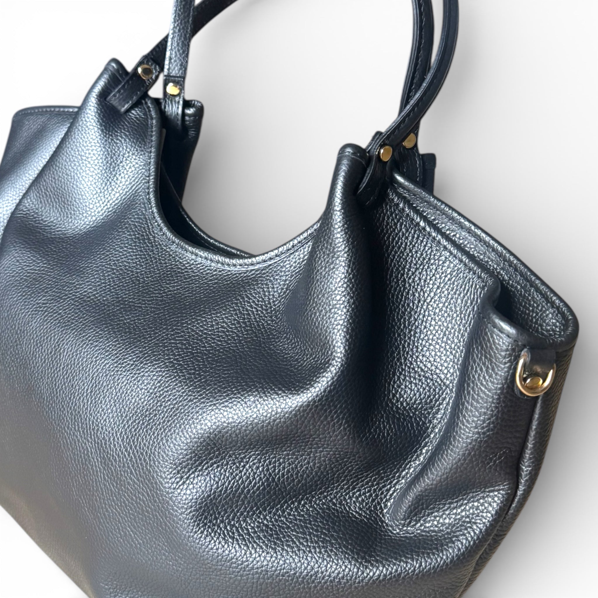 Lilly | Large Italian Leather Tote Bag