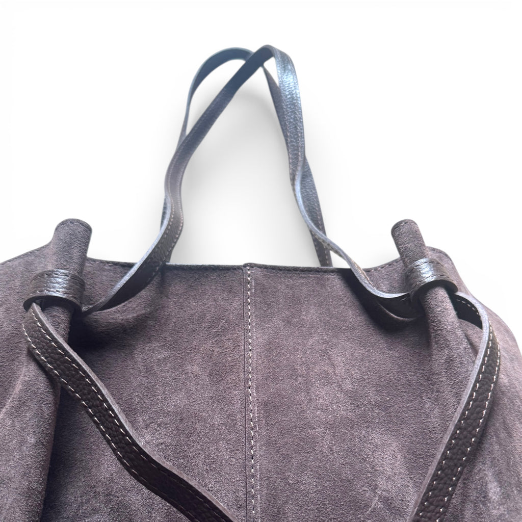 FORMA | Italian Suede Structured Tote Bag