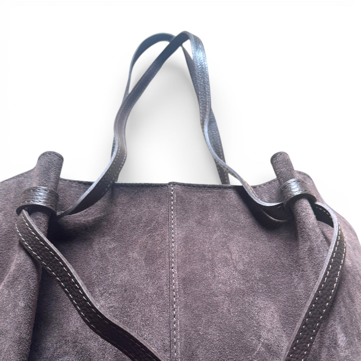 FORMA | Italian Suede Structured Tote Bag