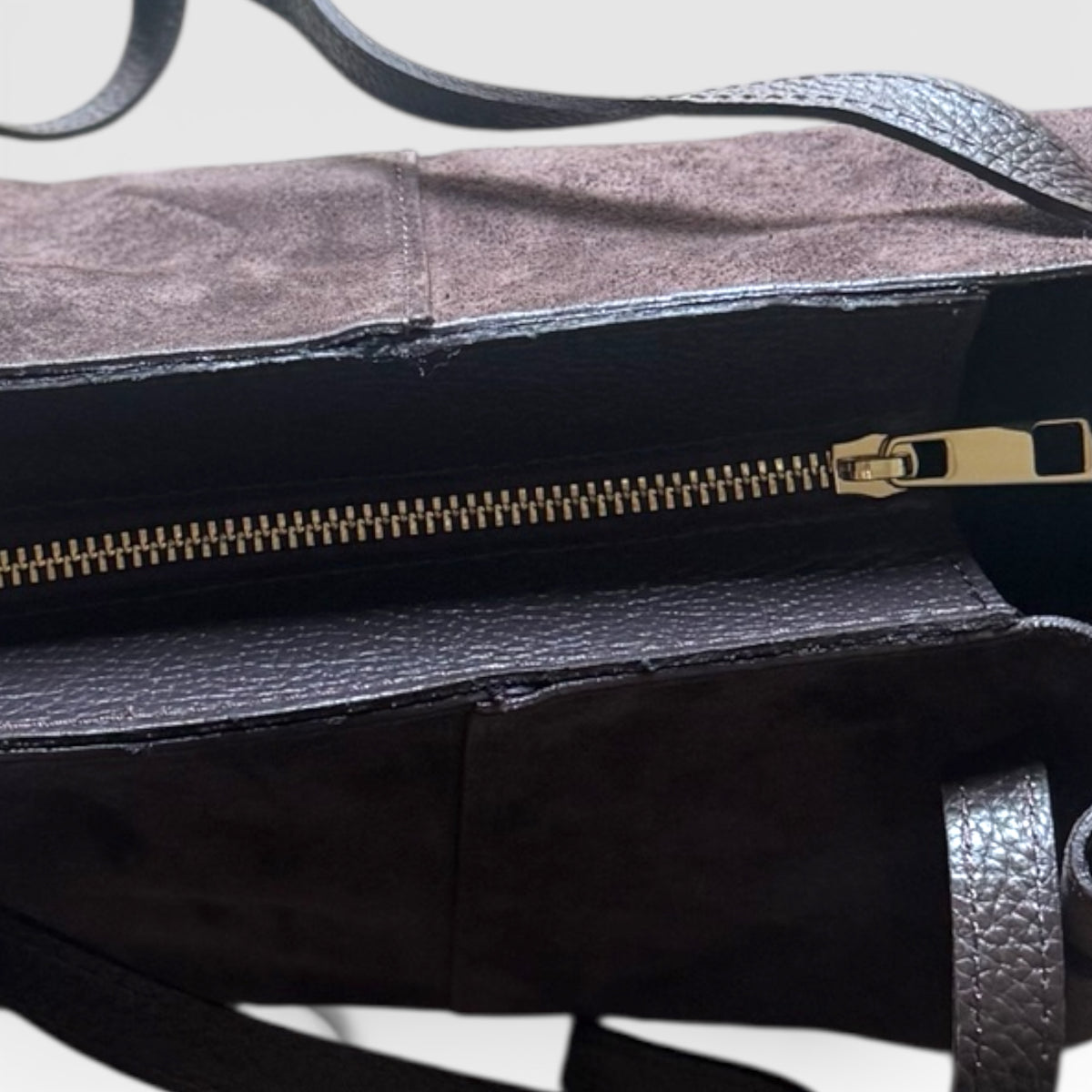 FORMA | Italian Suede Structured Tote Bag