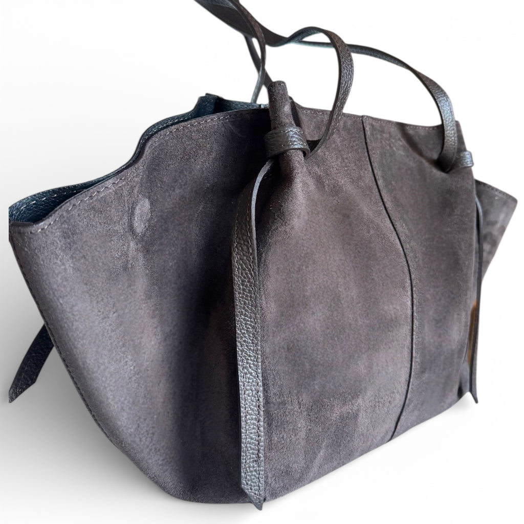 FORMA | Italian Suede Structured Tote Bag