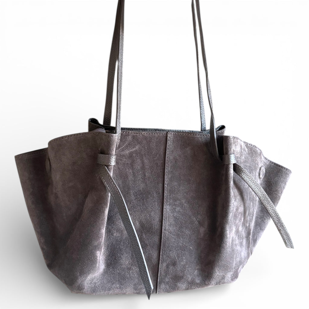 FORMA | Italian Suede Structured Tote Bag