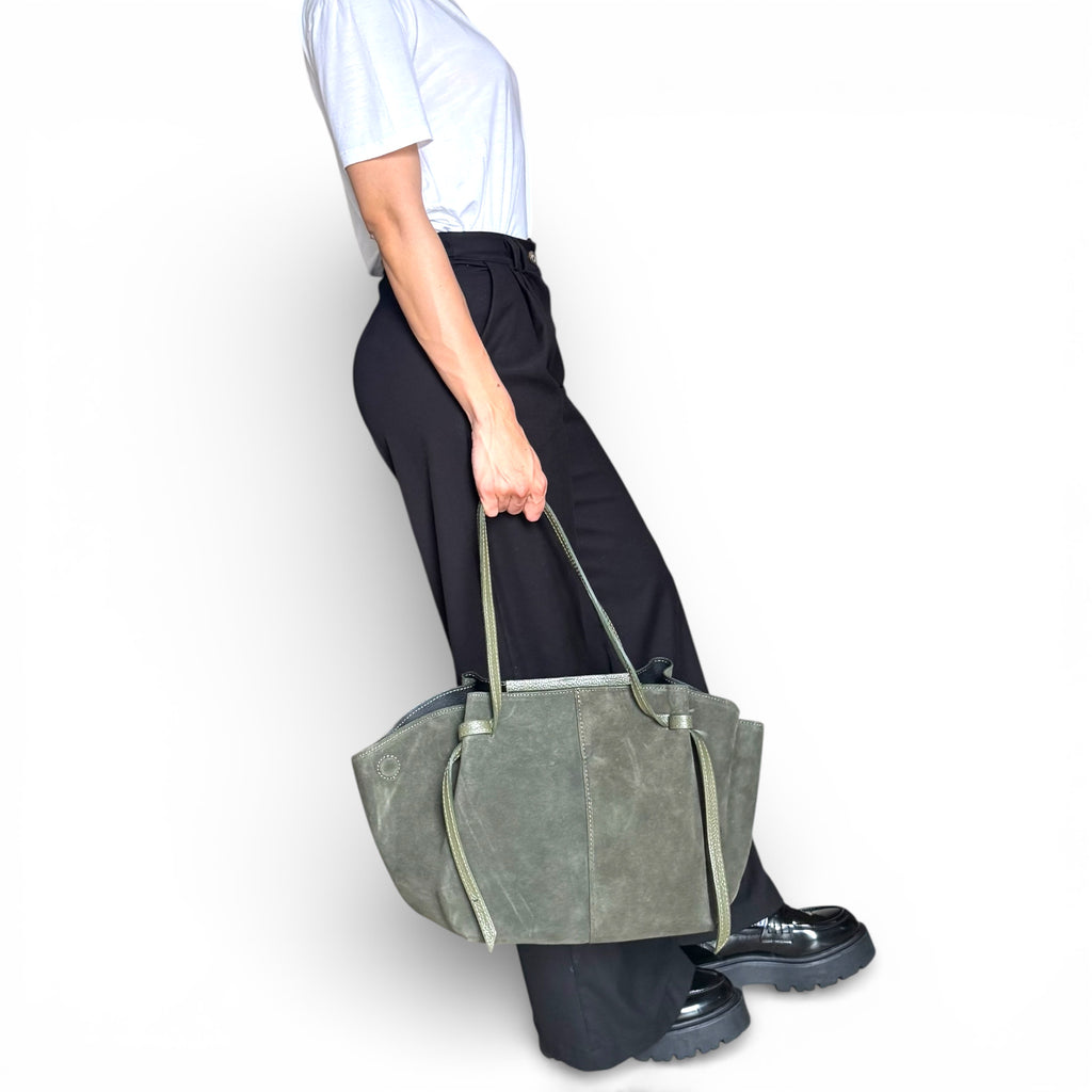 FORMA | Italian Suede Structured Tote Bag