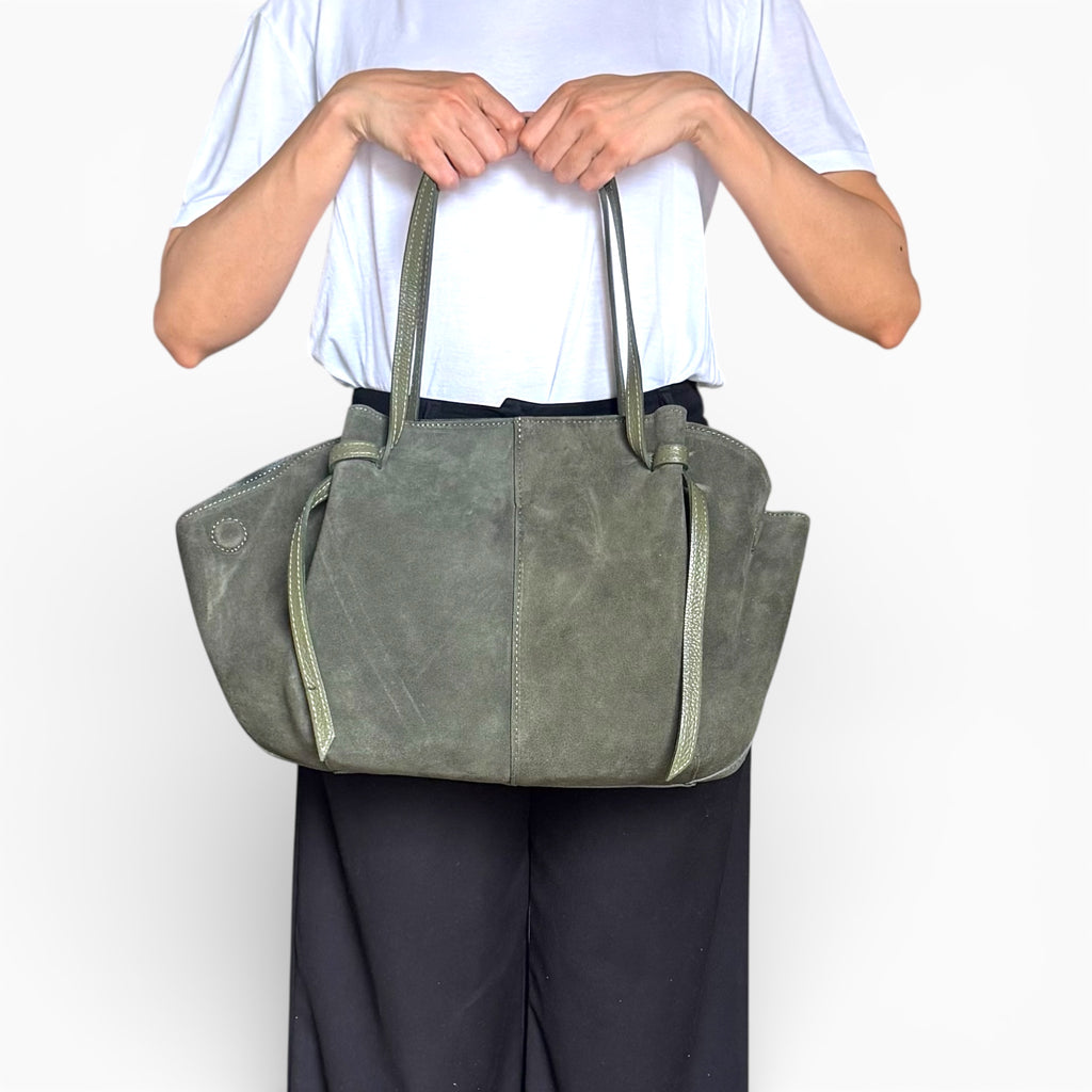 FORMA | Italian Suede Structured Tote Bag