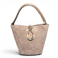 Siena Suede & Leather Bucket Bag