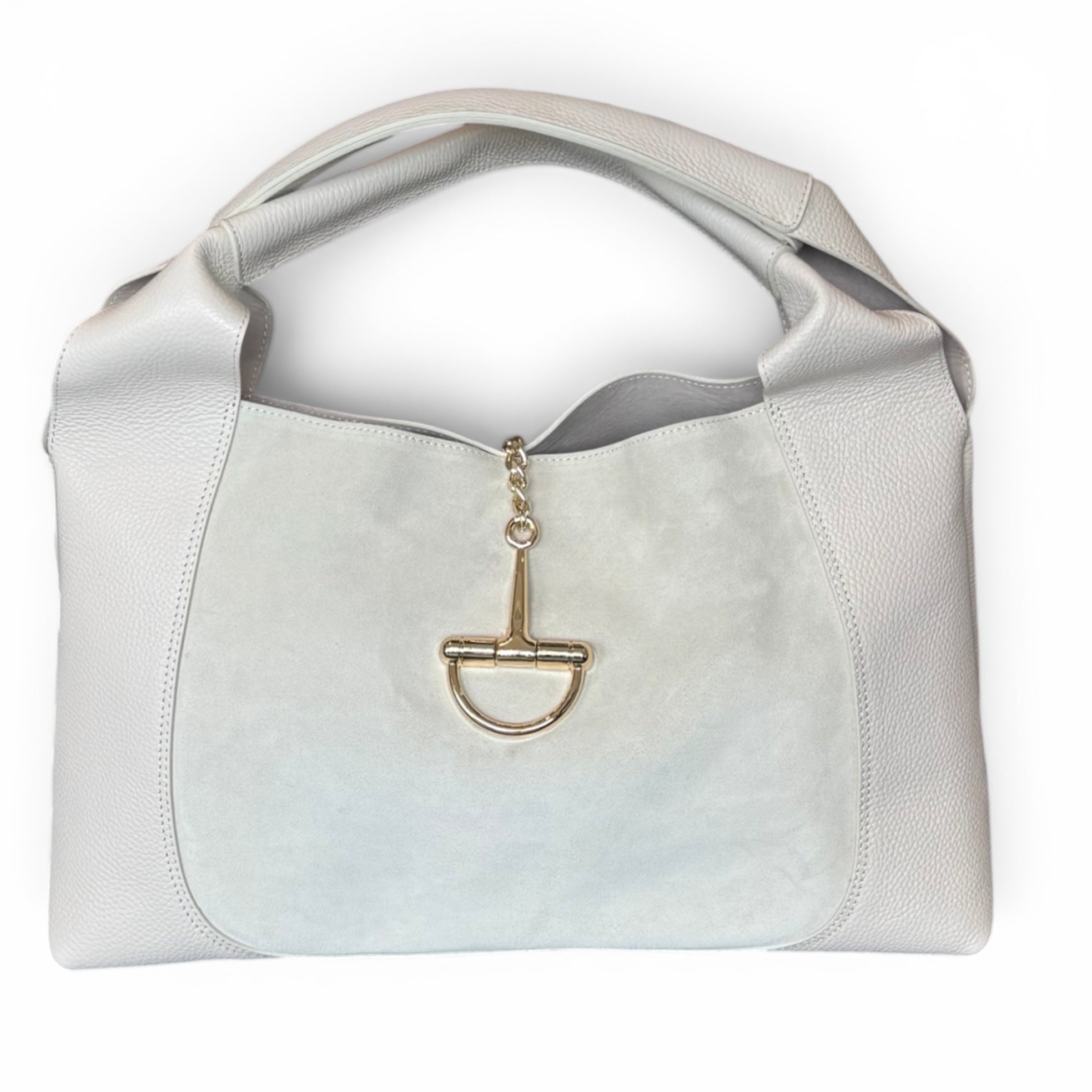 Alba | Italian Suede & Leather Hobo Bag