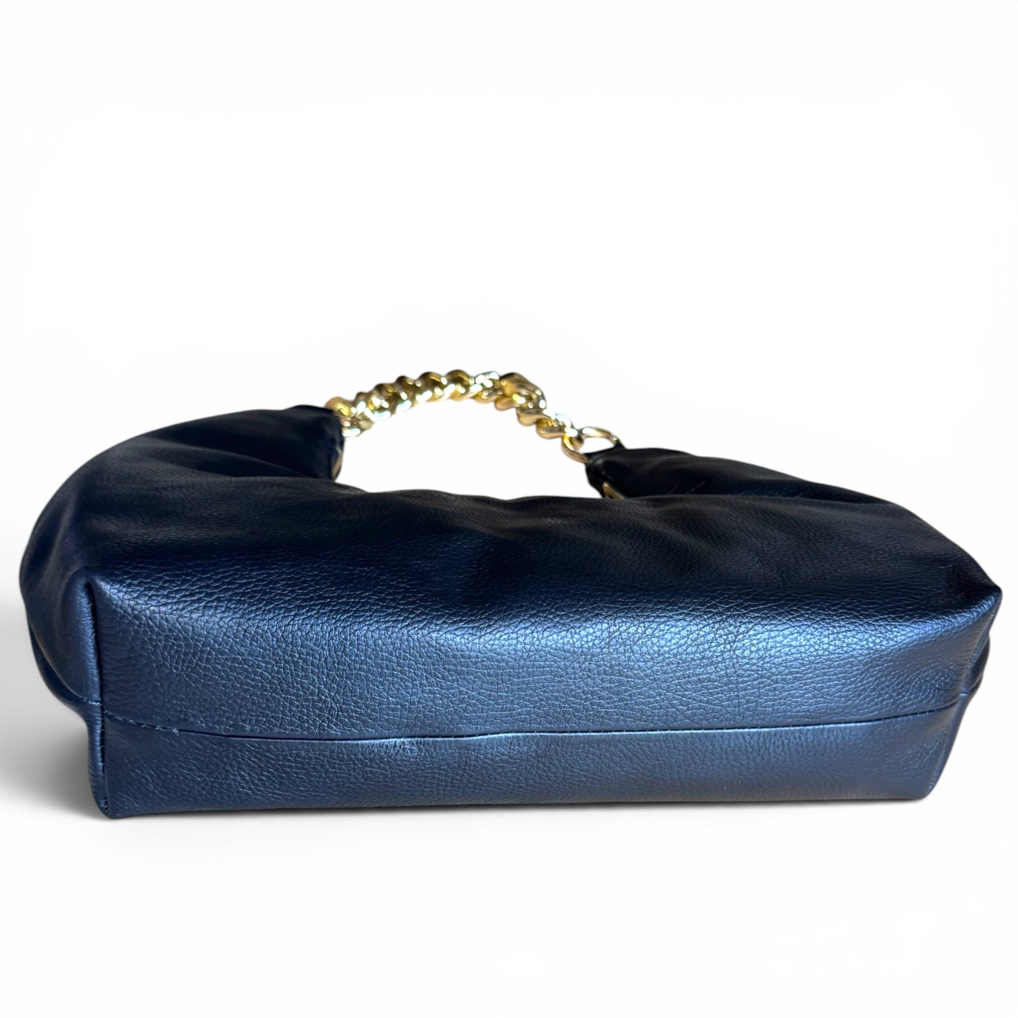 Soft Italian Leather Shoulder Bag handmade in Italy,