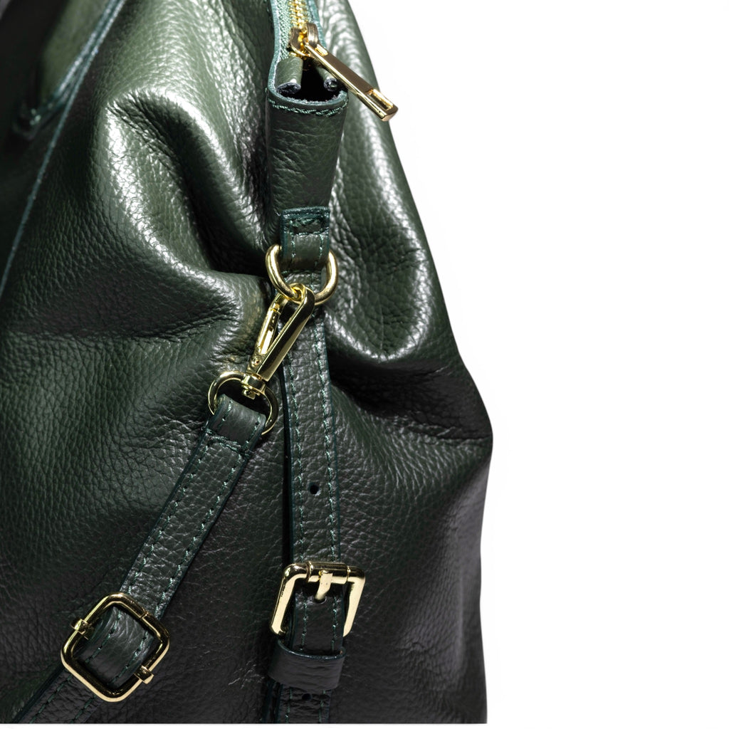 handmade luxury leather handbag made in Italy