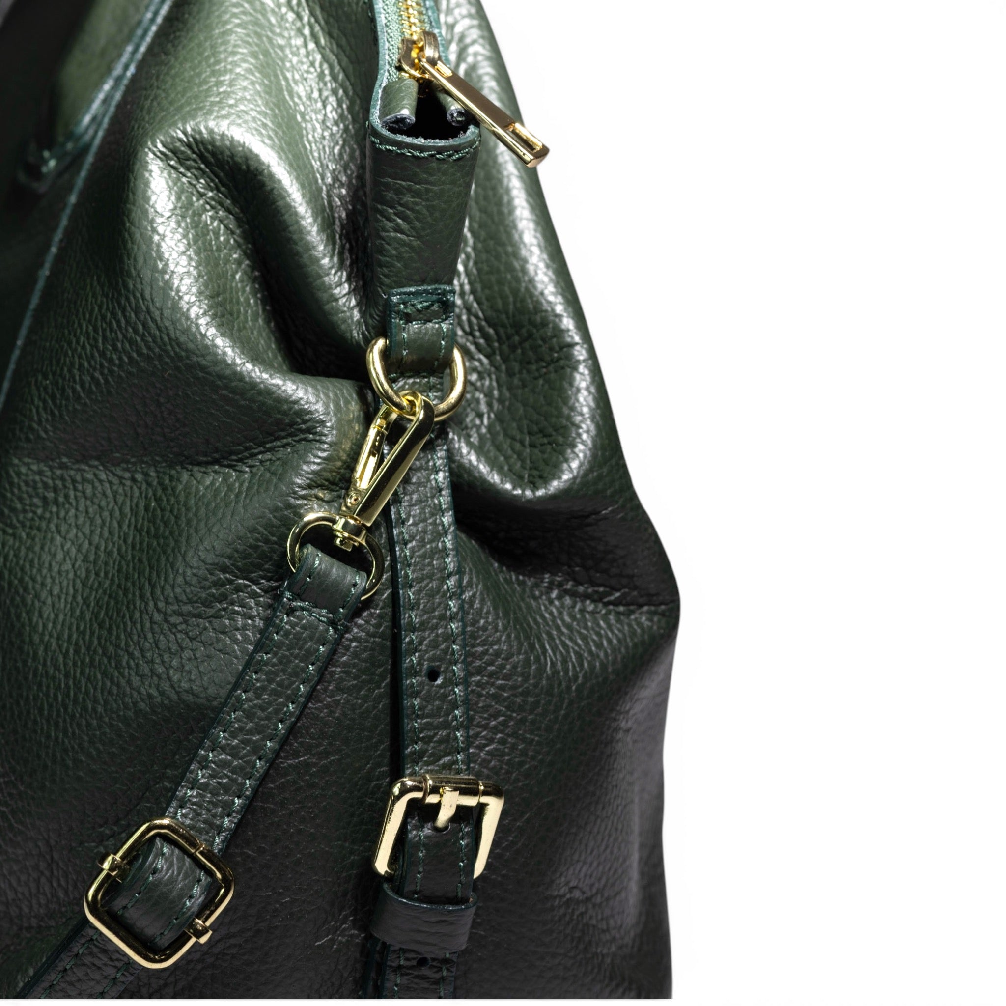 handmade luxury leather handbag made in Italy